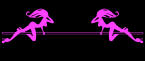 stripper pole artwork pink